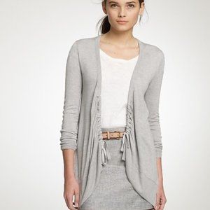J. Crew Cadabra Cardigan Cinched Rayon Silk XS
